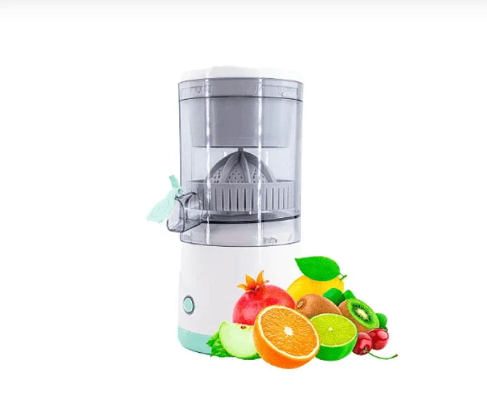 Portable Electric Citrus Juicer | 360° Automatic Fruit Squeezer & Juice Presser