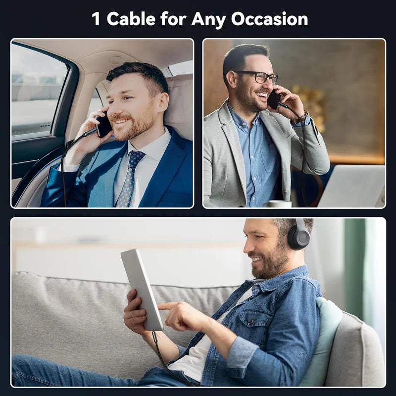 4-in-1 Multi USB Charging Cable | Fast Charging Universal Cable for Multiple Devices
