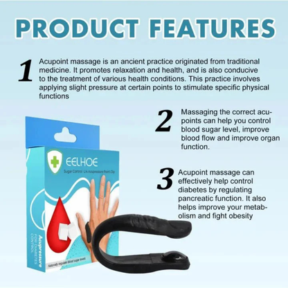 EELHOE LI4 Acupressure Point Clip – Natural Wellness & Stress Relief Support | Reusable Pressure Therapy Clip