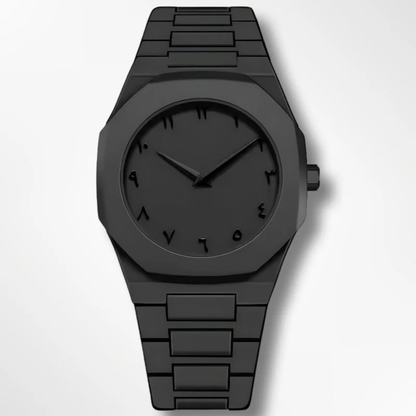Stainless Steel Arabic Numerals Watch | Elegant Classic Wrist Watch for Men & Women