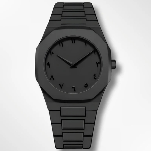 Stainless Steel Arabic Numerals Watch | Elegant Classic Wrist Watch for Men & Women