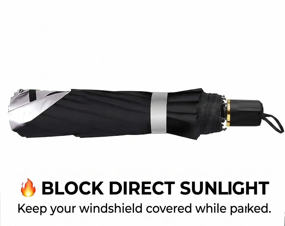 Car Windshield Sun Umbrella – Foldable Car Sunshade | UV & Heat Protection Noorvellaa