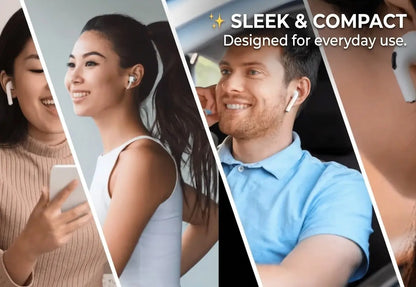 A-5 Wireless Earbuds – Bluetooth-Style TWS Earphones with Type-C Charging Noorvellaa