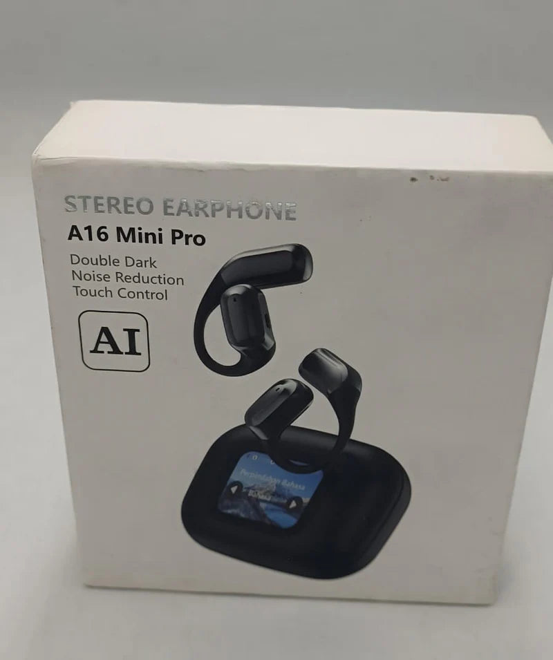 A16 Mini Pro Bluetooth Earbuds | AI Touch Control Wireless Stereo Headset