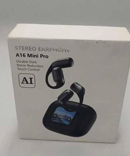 A16 Mini Pro Bluetooth Earbuds | AI Touch Control Wireless Stereo Headset