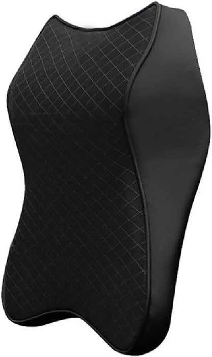 Ergonomic Memory Foam Car Neck Pillow | Adjustable Headrest & Cervical Support Cushion