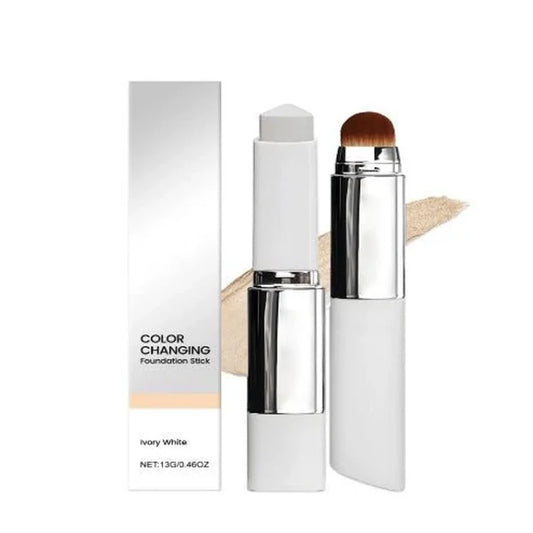 Color Changing Foundation Stick – Ivory White | Shade-Adjusting Formula