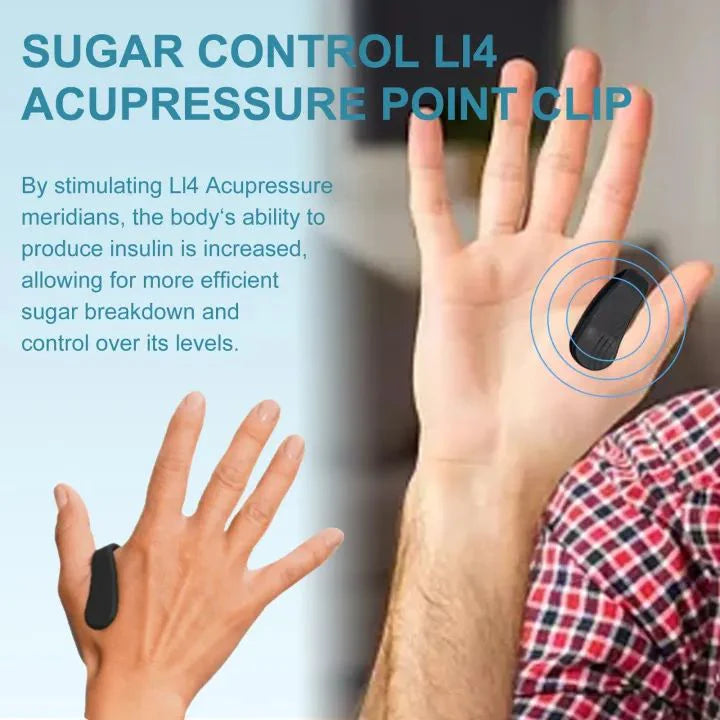 EELHOE LI4 Acupressure Point Clip – Natural Wellness & Stress Relief Support | Reusable Pressure Therapy Clip