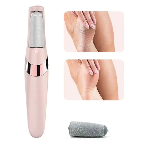 Electric Pedicure Foot File Callus Remover – Rechargeable Foot Care Device Noorvellaa