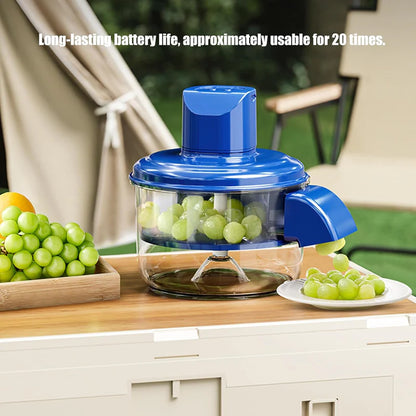Fruit & Vegetable Peeler with Container | Multi-Function Kitchen Prep Tool