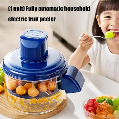 Fruit & Vegetable Peeler with Container | Multi-Function Kitchen Prep Tool