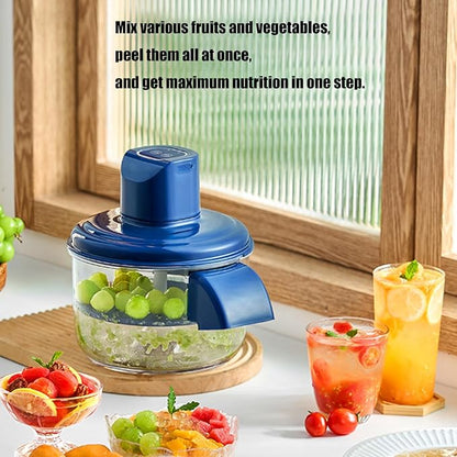 Fruit & Vegetable Peeler with Container | Multi-Function Kitchen Prep Tool