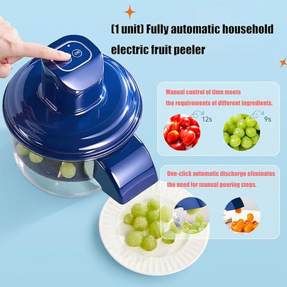 Fruit & Vegetable Peeler with Container | Multi-Function Kitchen Prep Tool