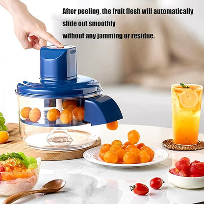 Fruit & Vegetable Peeler with Container | Multi-Function Kitchen Prep Tool