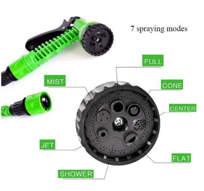 High Pressure Car Wash Water Gun with Telescopic Hose – Expandable Garden & Car Cleaning Pipe (UAE)