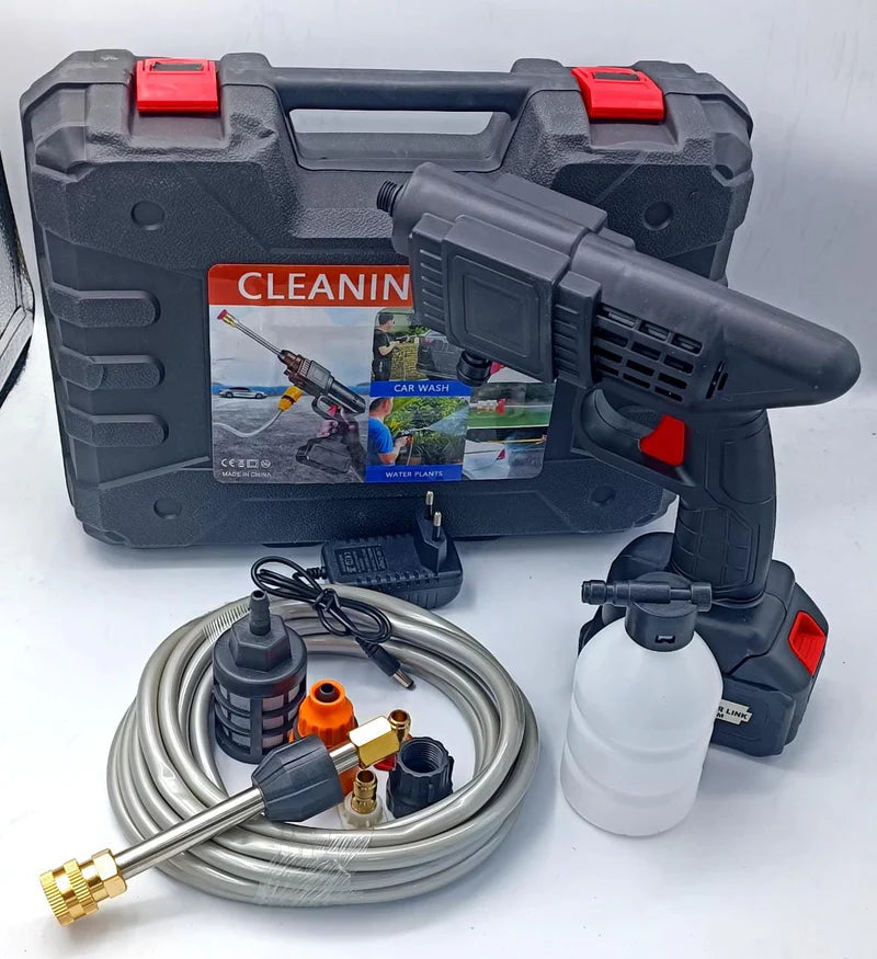 Cordless Car Pressure Washer 24V | Portable High Pressure Cleaning Gun for Car & Home Use