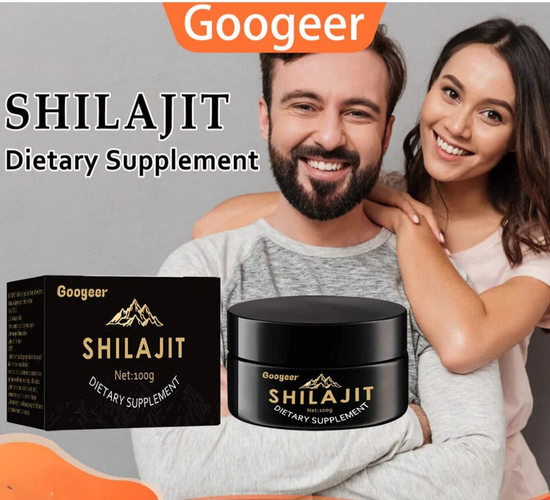 Googeer Himalayan Shilajit Resin 100g | Natural Mineral & Fulvic Acid Supplement
