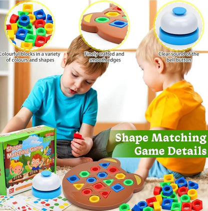 Shape Matching Game for Kids | Educational Color & Shape Recognition Toy