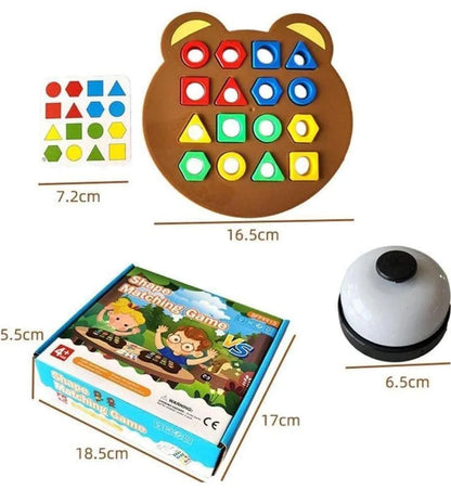 Shape Matching Game for Kids | Educational Color & Shape Recognition Toy