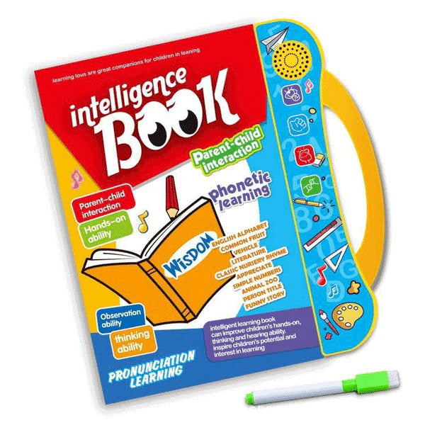 Interactive Phonics Learning Book for Kids | Early Education Sound & Activity Book