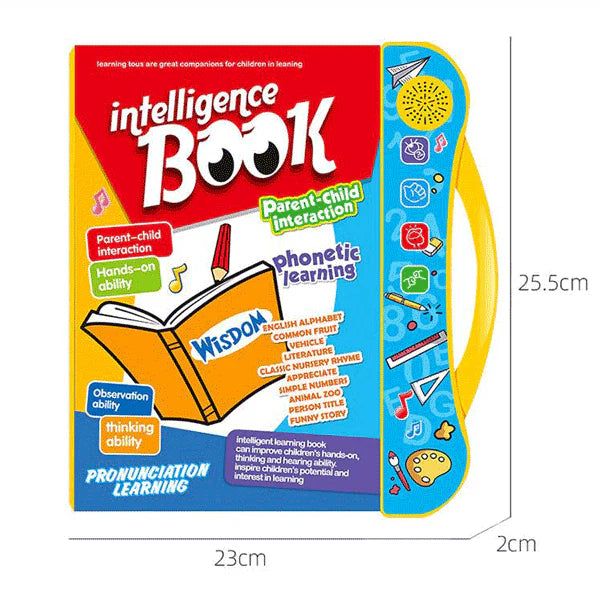 Interactive Phonics Learning Book for Kids | Early Education Sound & Activity Book