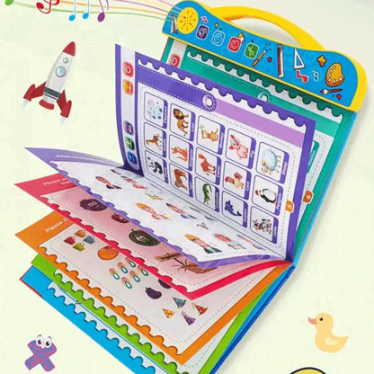 Interactive Phonics Learning Book for Kids | Early Education Sound & Activity Book