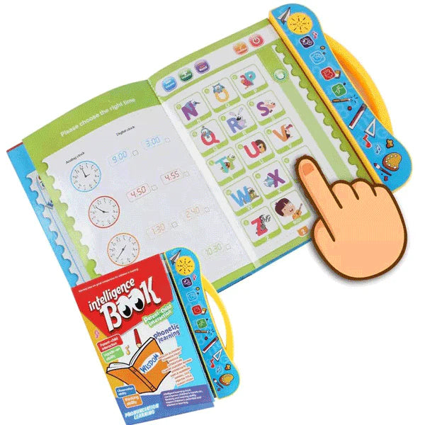 Interactive Phonics Learning Book for Kids | Early Education Sound & Activity Book