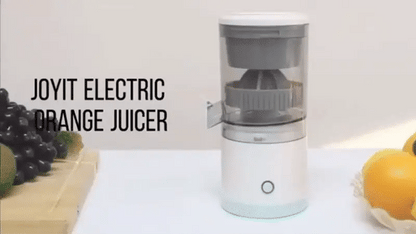 Portable Electric Citrus Juicer | 360° Automatic Fruit Squeezer & Juice Presser