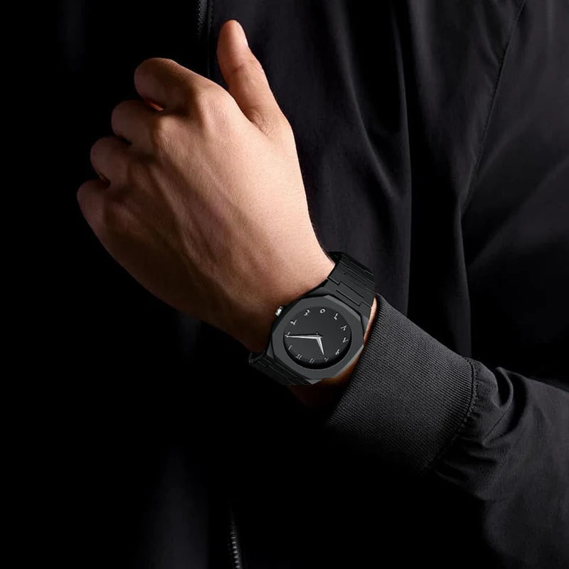 Stainless Steel Arabic Numerals Watch | Elegant Classic Wrist Watch for Men & Women